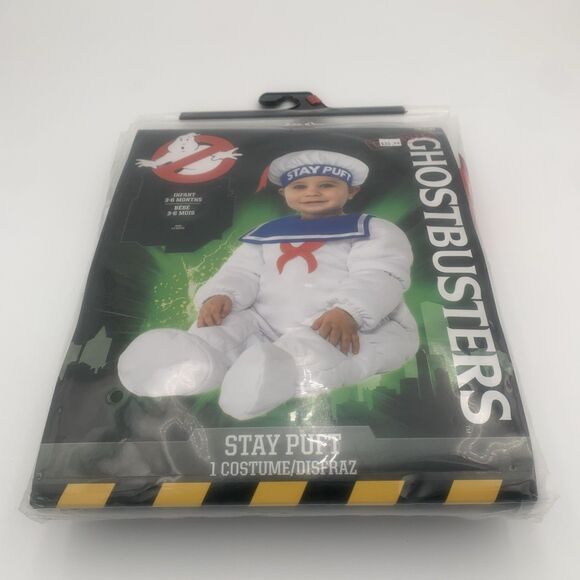 Ghostbusters Stay Puft Infant Halloween Costume 3-6 months - Picture 1 of 4